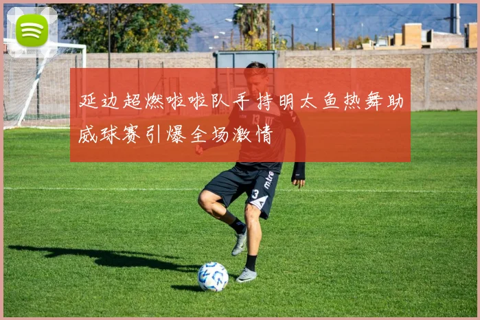 延边超燃啦啦队手持明太鱼热舞助威球赛引爆全场激情